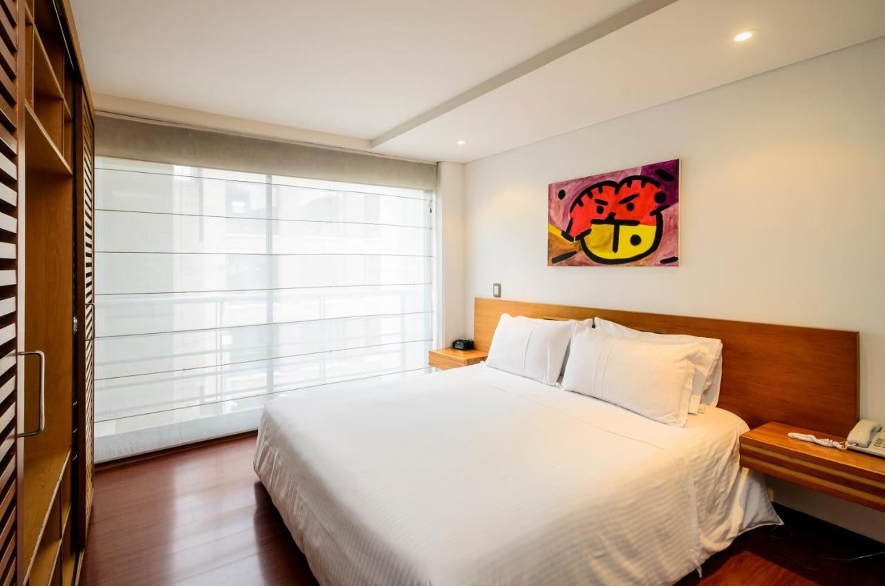 Travelers Obelisco Apartamentos Bogotá Zewnętrze zdjęcie