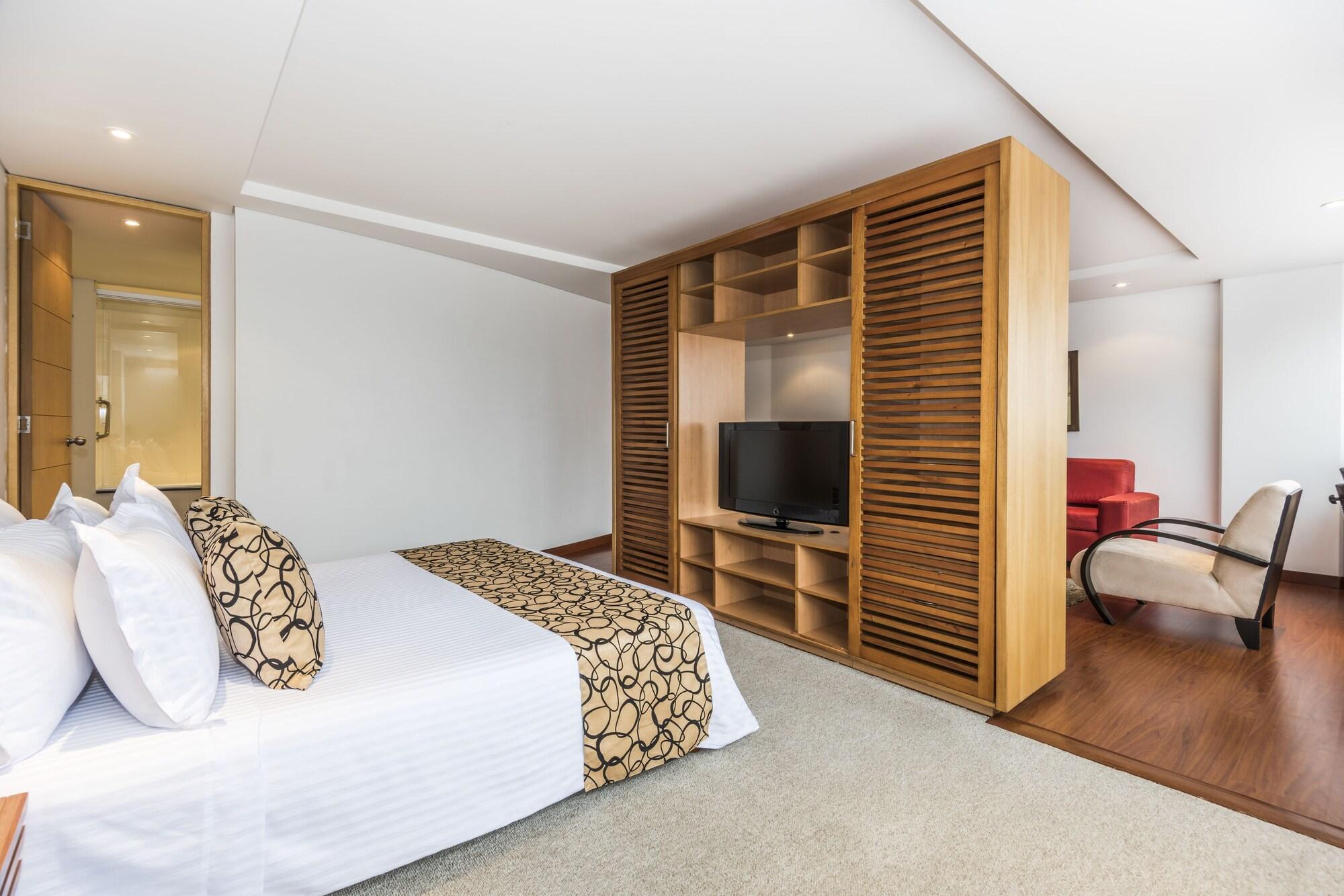 Travelers Obelisco Apartamentos Bogotá Zewnętrze zdjęcie